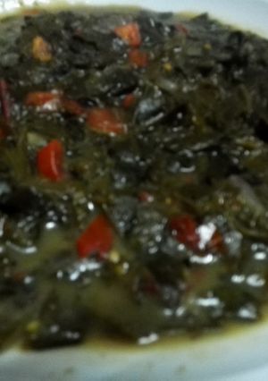 A picture of Stewed Kunde with Mrenda.
