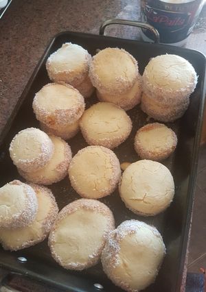 Una foto de Alfajores de maicena