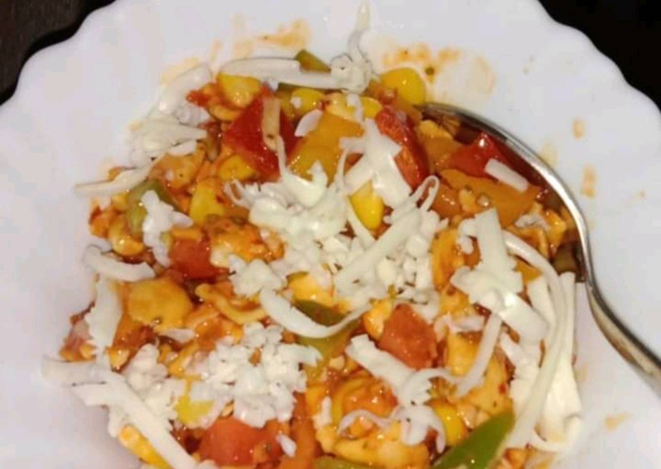 Cheeslings corn bhel