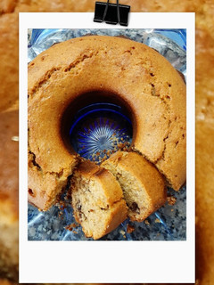 Una foto de Budín integral de vainilla y chips de chocolate