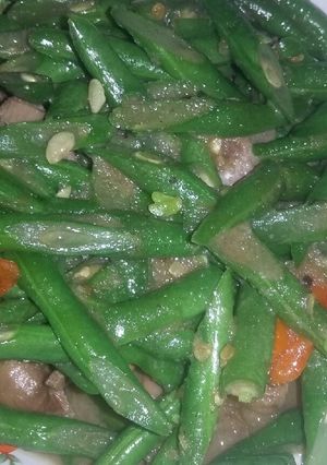 Foto resep Tumis buncis ampela ayam