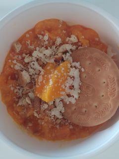 Foto resep MPASI Snack 12m+: Mango Cheese with Marie Crumbles