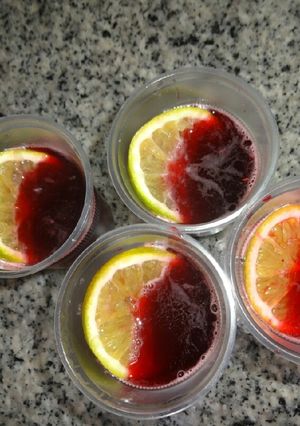 A picture of Zobo drink.