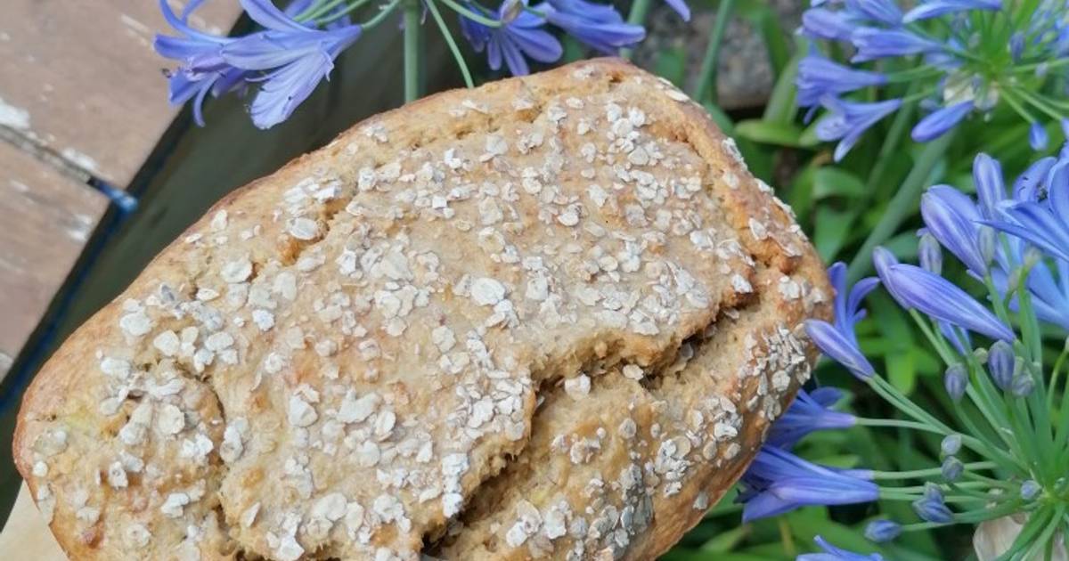 Gateau Avoine Banane Yaourt De Mgourmand Cookpad