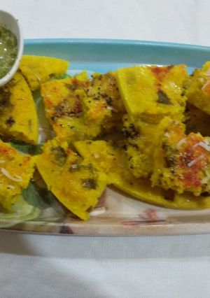 વાટી દાળ ખમણ ના ઢોકળા (Vati Dal Khaman Dhokla Recipe In Gujarati) રેસીપી મુખ્ય ફોટો