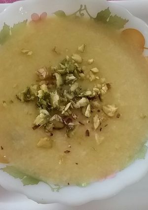 A picture of #Ramadan.... Mango Firni.