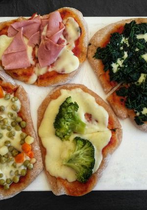 Una foto de Pizzas integrales
