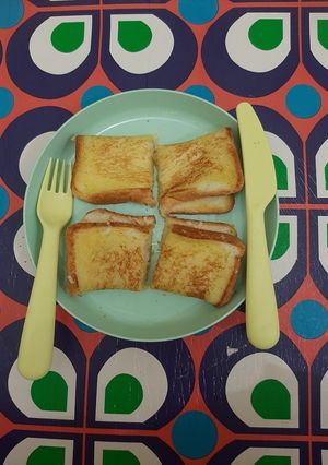 Foto resep Roti bakar super simple