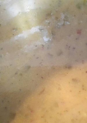A picture of Mexican chicken chowder.