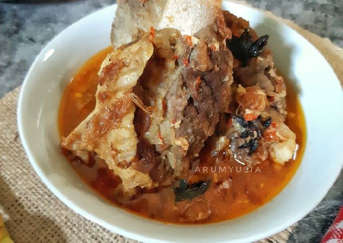 Recipe: Delicious Gulai Balungan tanpa santan