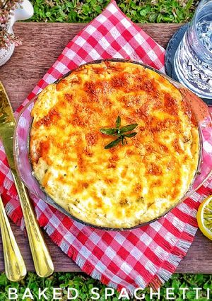 Foto resep 13.Baked Spaghetti #pekaninspirasi #bikinramadanberkesan