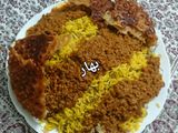 عدس پلو
