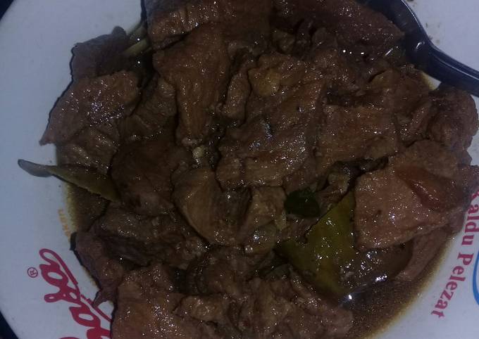 Semur daging simple