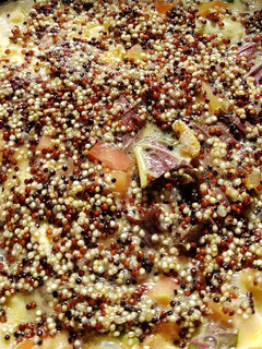 A picture of Sizzling Omelette With Quinoa.