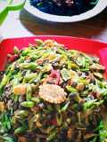 Tumis Buncis Tuday (kerang dara)