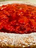 Torta allo yogurt con composta di fragole 🍓