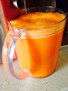 صورة لوصفة عصير الجزر