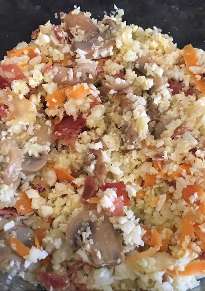 Una foto de Falso cous cous