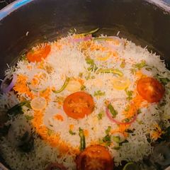 A picture of Special biryani.