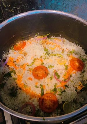 A picture of Special biryani.