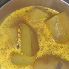 A picture of Aloo ki sabji.