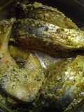 Steamed hilsha