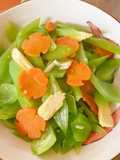 Garlic Stir-Fried Snake Gourd