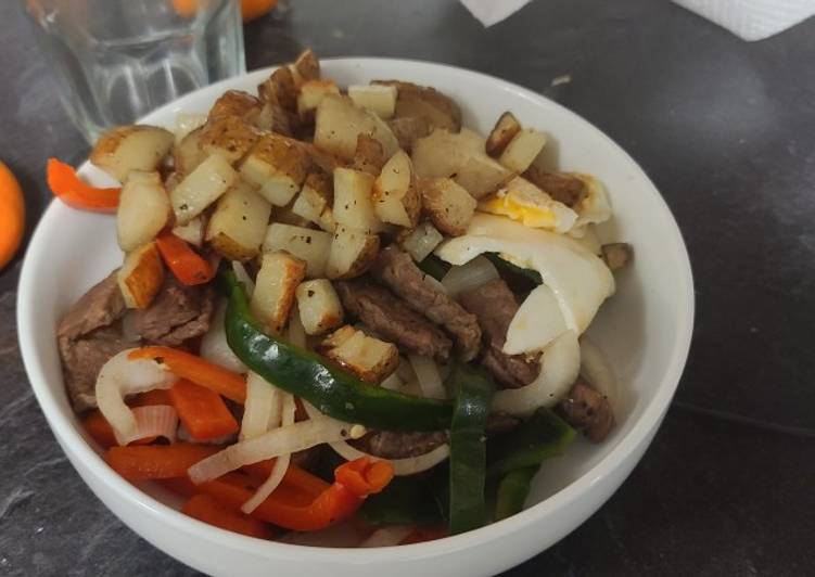 Round Roast Breakfast skillet Round Roast Breakfast skillet