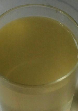A picture of Cumin fennel drink.