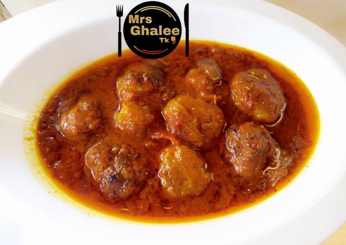 Meat balls stew