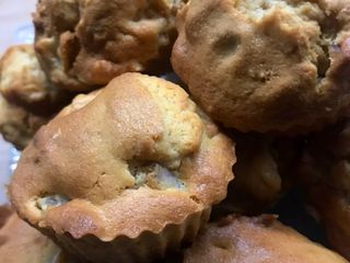 Muffin poire / noisette à l'airfryer