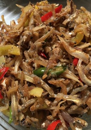 Foto resep Ikan teri oseng