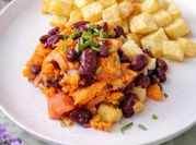 Una foto de batata frita