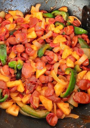 Foto resep Sosis Asam Manis