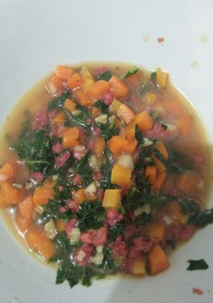 Foto resep Tumis sayur kornet mpasi 1y+