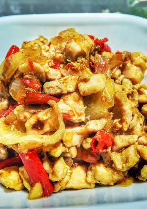 Foto resep Ayam szechuan sederhana
