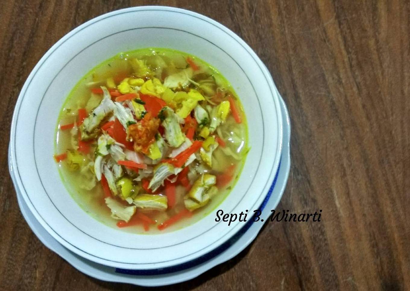 Soto Ayam kuah bening