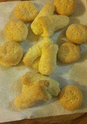 Una foto de Bizcochitos con solo 3 ingredientes