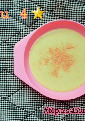 Foto resep Mpasi 7m+ : Beras Putih Jagung Daging Sapi Tempe Brokoli Wortel