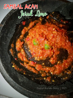 Foto resep Sambal Acan Jeruk Limo