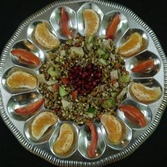 A picture of Sprouts Salad / Sprouts Chaat.