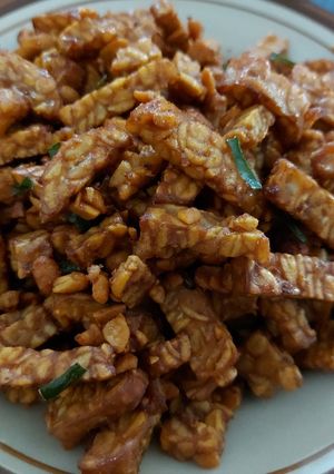 Foto resep Tempe kering