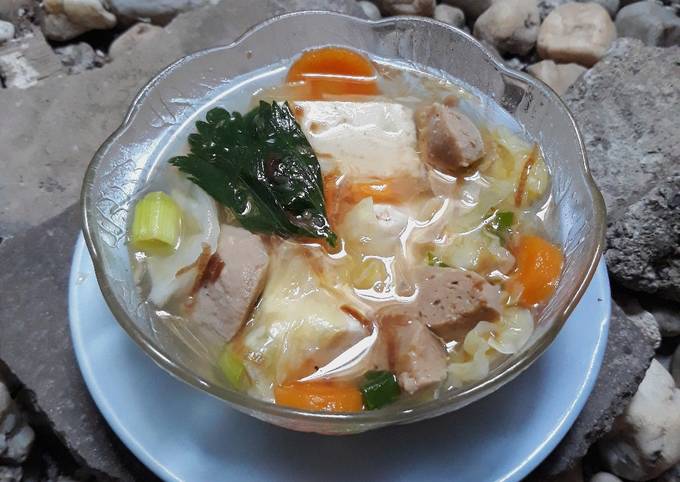 Resep Sup Tahu Bakso Oleh Ageateha Cookpad