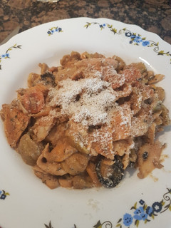 Una foto de Pasta con Salmón (One pot)