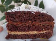 Una foto de ganache de cafe