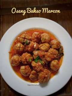 Foto resep Oseng Bakso Mercon