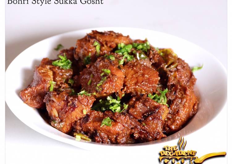 Simple Way to Make Speedy Bohri Style Sukka Gosht