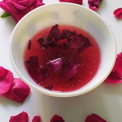 Home-made Rose Syrup A picture of Home-made Rose Syrup.