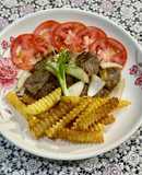 SP.0674 - Bò Xào Củ Hành & Khoai Tây Chiên Bơ