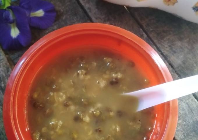 Bubur kacang hijau (metode 5.30.7)